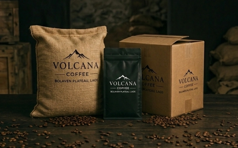 Export coffee packaging